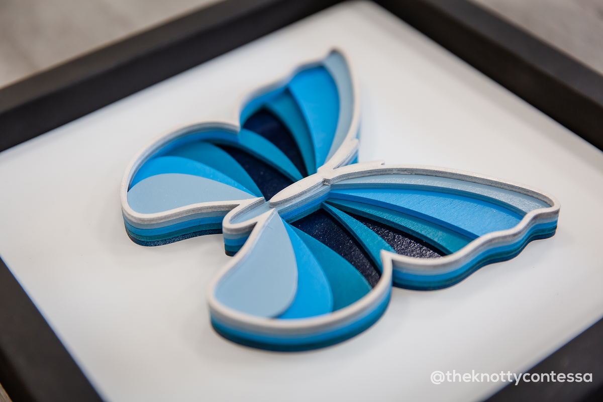 Blue Butterfly of Hope The Knotty Contessa