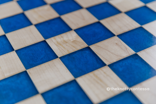 Custom International Master Chess / Checkers Board