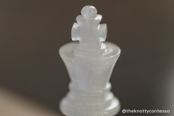 Custom Solid Epoxy Chess Pieces