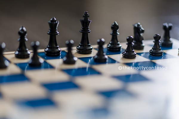 Custom Solid Epoxy Chess Pieces
