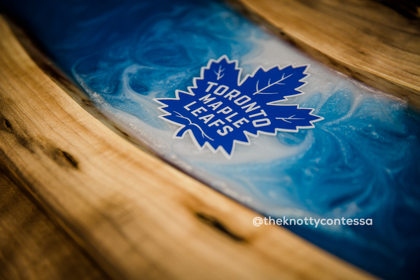 Custom Superfan Team Charcuterie Board
