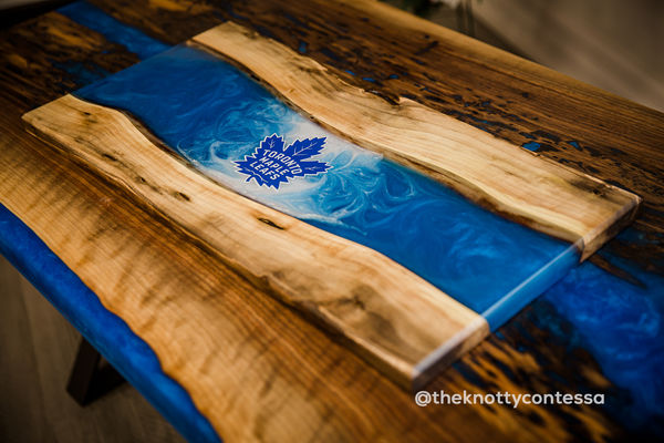 Custom Superfan Team Charcuterie Board