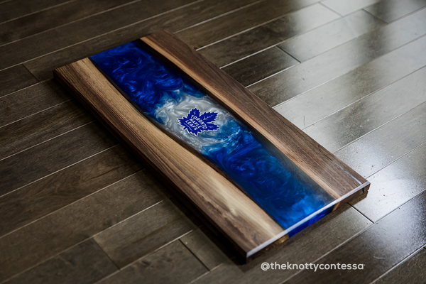 Custom Superfan Team Charcuterie Board