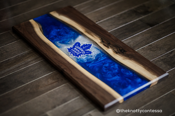 Custom Superfan Team Charcuterie Board