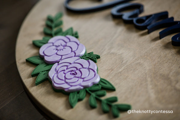 Nursery Round - Floral