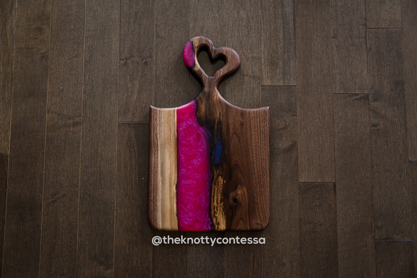 Custom Epoxy Luxury Charcuterie Boards