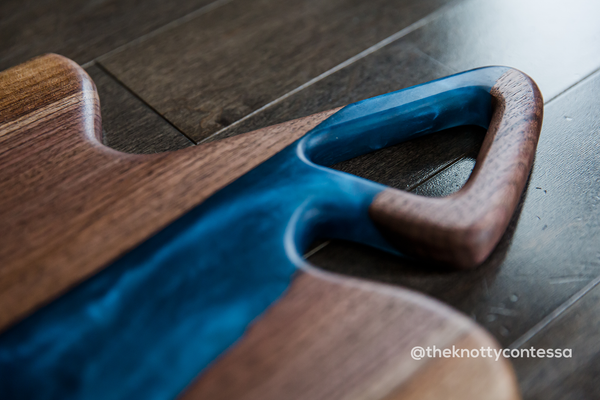 Custom Epoxy Luxury Charcuterie Boards