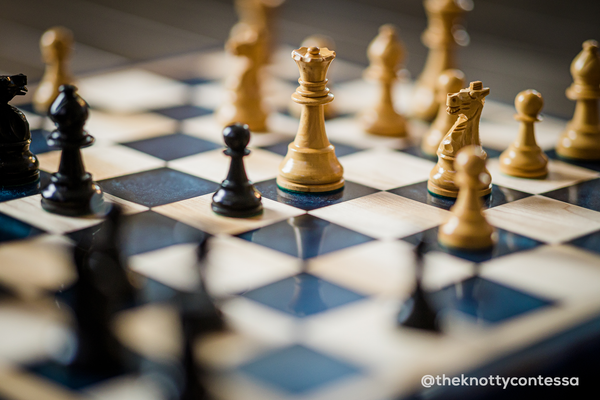 Custom Grandmaster Reversible Chess / Checkers Board