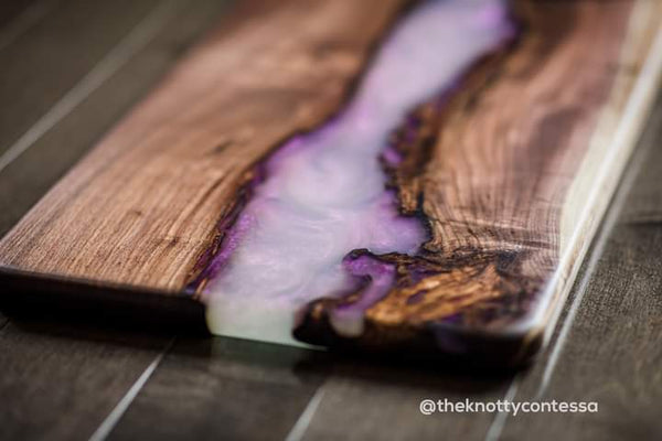 Custom Epoxy Luxury Charcuterie Boards