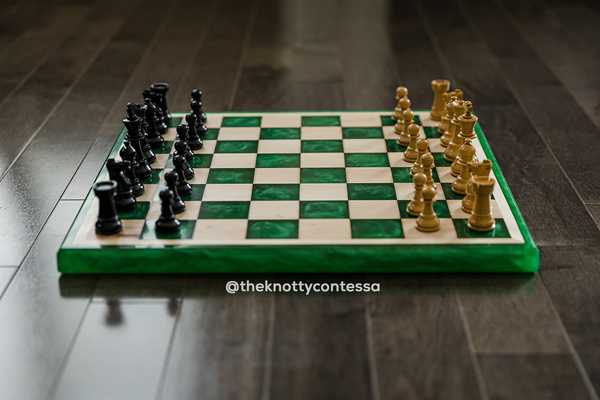 Custom Grandmaster Reversible Chess / Checkers Board