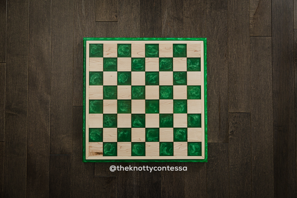 Custom Grandmaster Reversible Chess / Checkers Board
