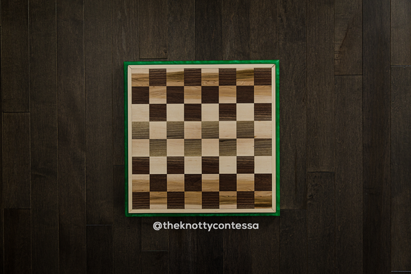 Custom Grandmaster Reversible Chess / Checkers Board