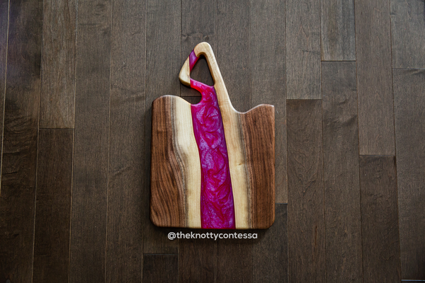 Custom Epoxy Luxury Charcuterie Boards