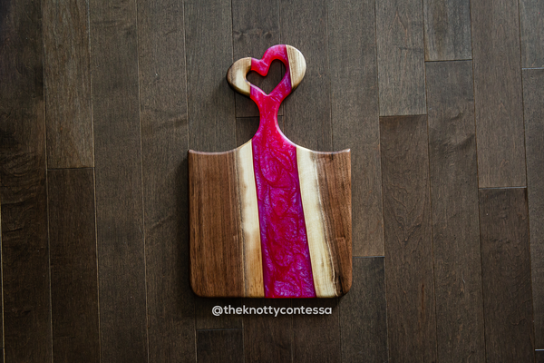 Custom Epoxy Luxury Charcuterie Boards