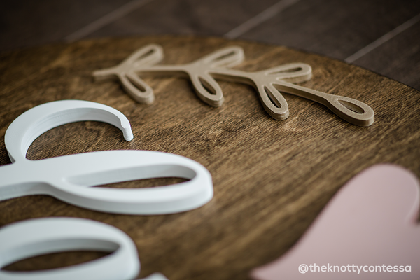 Nursery Round - Boho Hearts