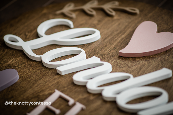 Nursery Round - Boho Hearts