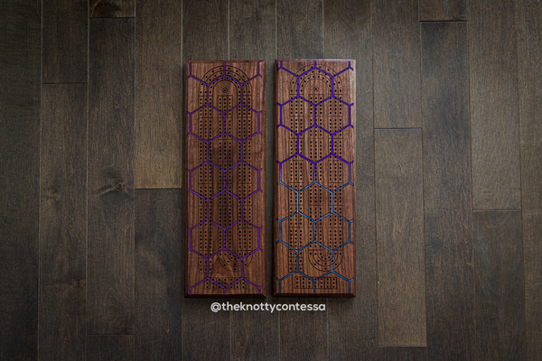 Custom Motif Cribbage Board