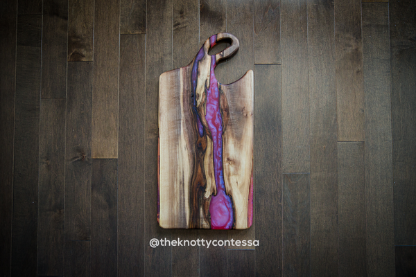 Custom Epoxy Luxury Charcuterie Boards