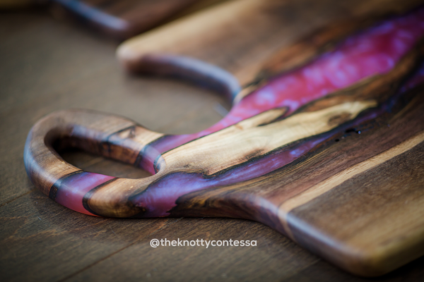 Custom Epoxy Luxury Charcuterie Boards