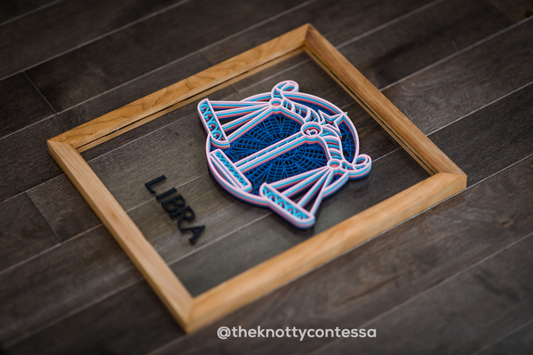 The Constellation Collection - LIBRA (September 23 – October 22) - Zodiac Mandala Astrological Sign