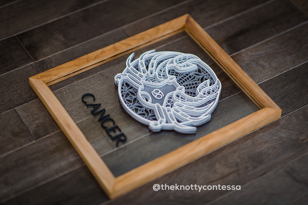 The Constellation Collection - CANCER (June 22–July 22) - Zodiac Mandala Astrological Sign