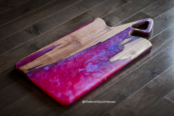 Custom Epoxy Luxury Charcuterie Boards