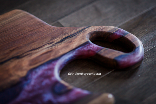 Custom Epoxy Luxury Charcuterie Boards