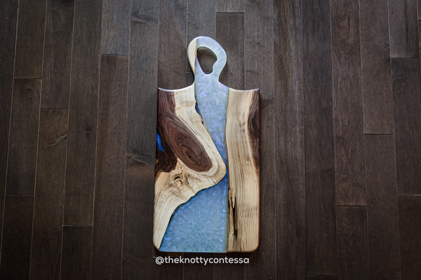 Custom Epoxy Luxury Charcuterie Boards