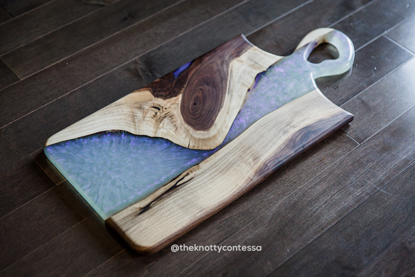 Custom Epoxy Luxury Charcuterie Boards