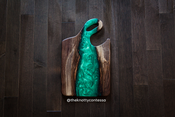 Custom Epoxy Luxury Charcuterie Boards