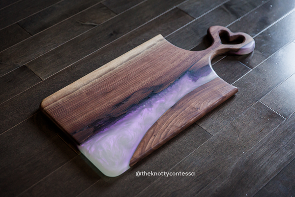 Custom Epoxy Luxury Charcuterie Boards