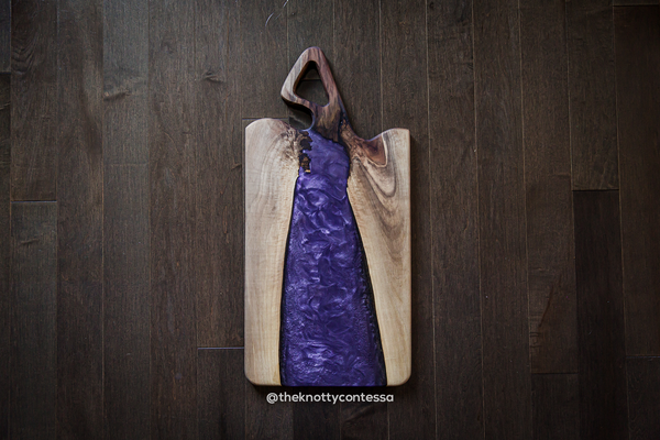 Custom Epoxy Luxury Charcuterie Boards