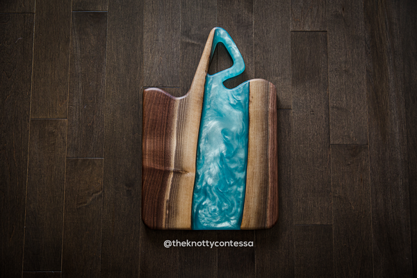 Custom Epoxy Luxury Charcuterie Boards