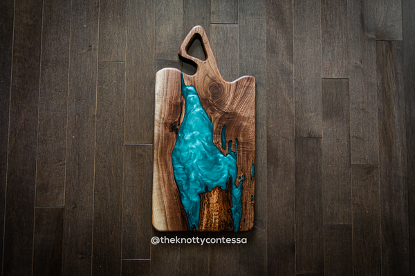 Custom Epoxy Luxury Charcuterie Boards