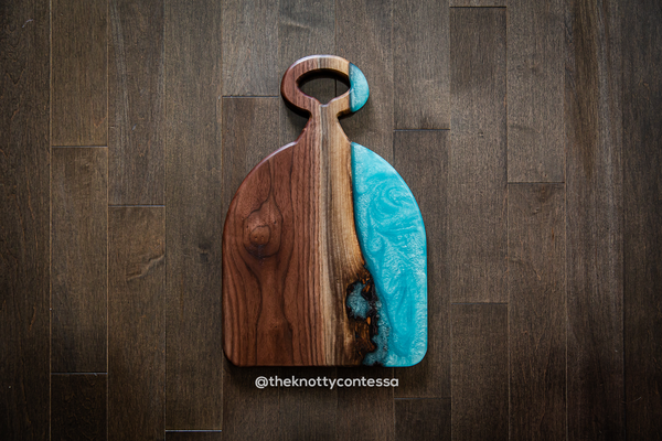Custom Epoxy Luxury Charcuterie Boards
