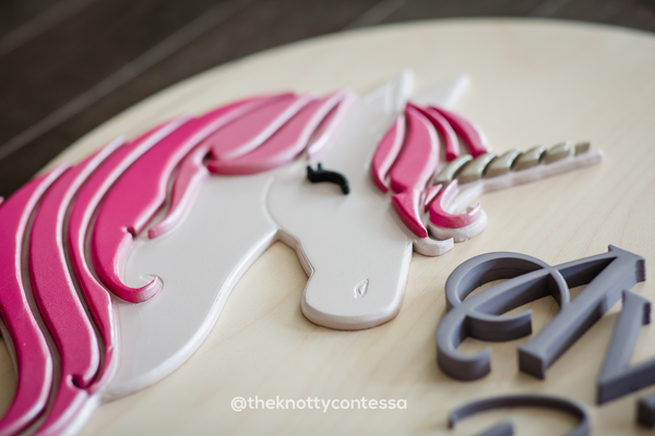 Nursery Round - Unicorn Magic