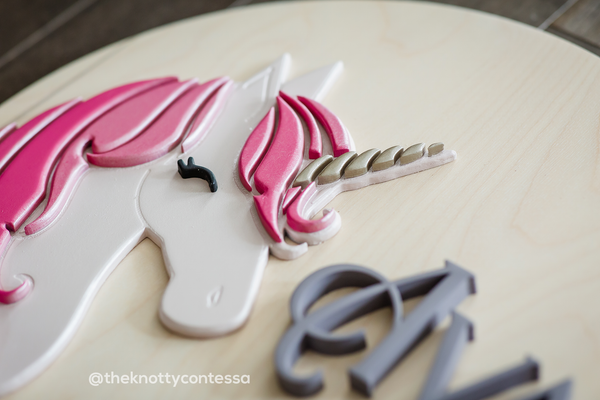 Nursery Round - Unicorn Magic