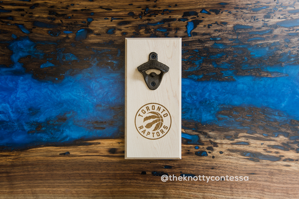 Superfan Team Hardwood Bottle Openers