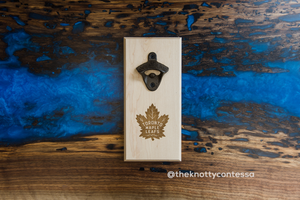 Superfan Team Hardwood Bottle Openers