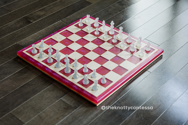 Custom International Master Chess / Checkers Board