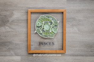 LAST CALL - The Constellation Collection - PISCES (February 19 - March 20) - Zodiac Mandala Astrological Sign 1