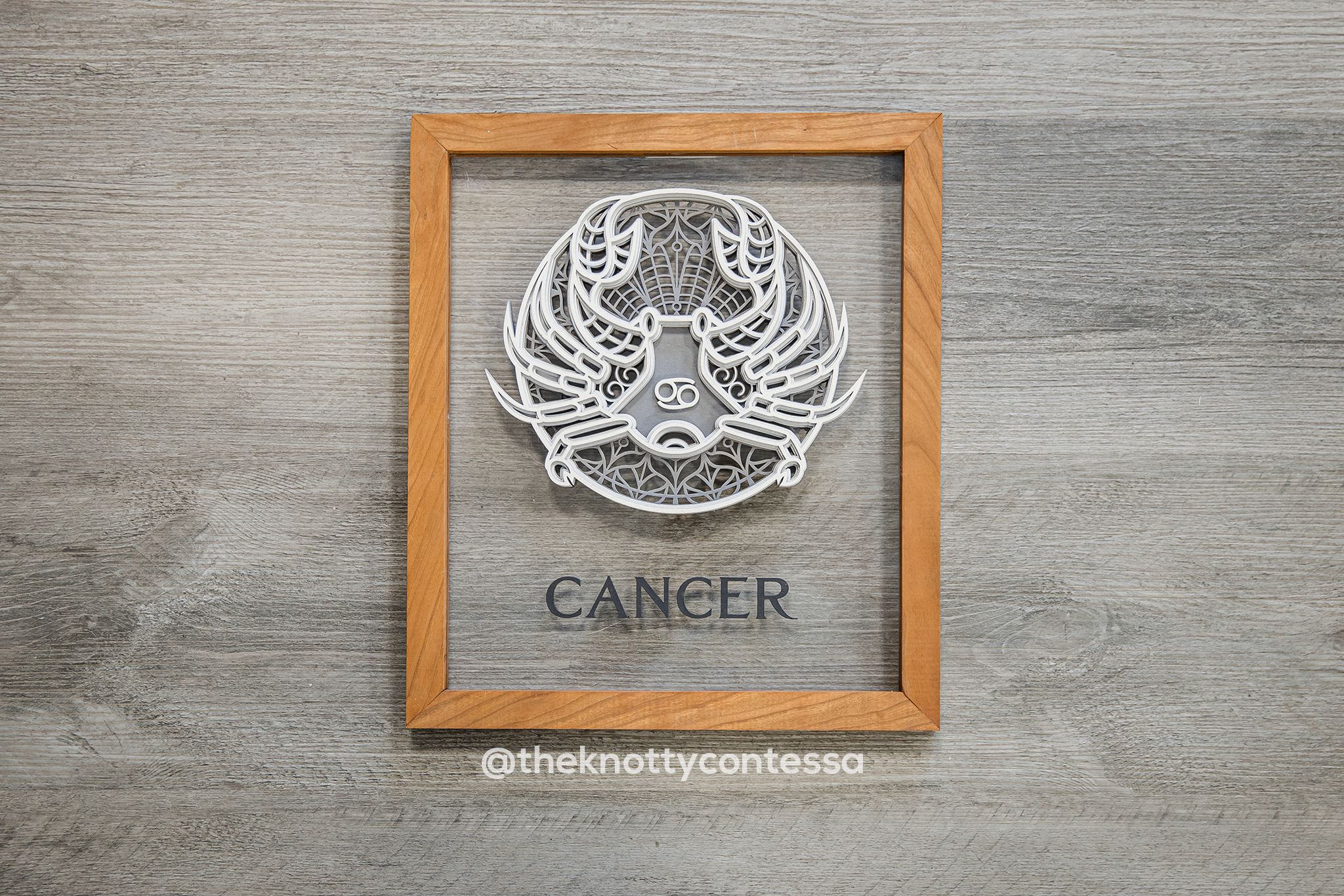 LAST CALL - The Constellation Collection - CANCER (June 22–July 22) - Zodiac Mandala Astrological Sign