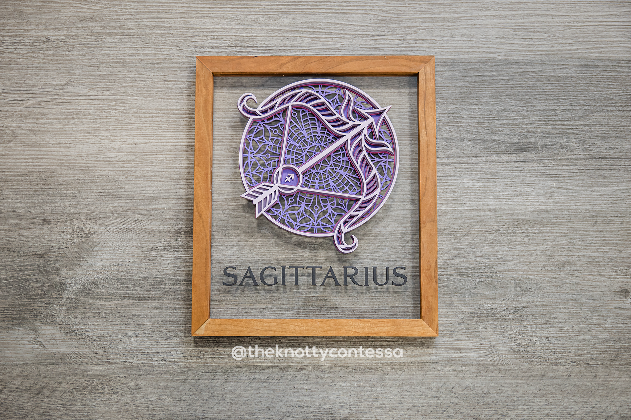 LAST CALL - The Constellation Collection - SAGITTARIUS (November 22 - December 21) - Zodiac Mandala Astrological Sign