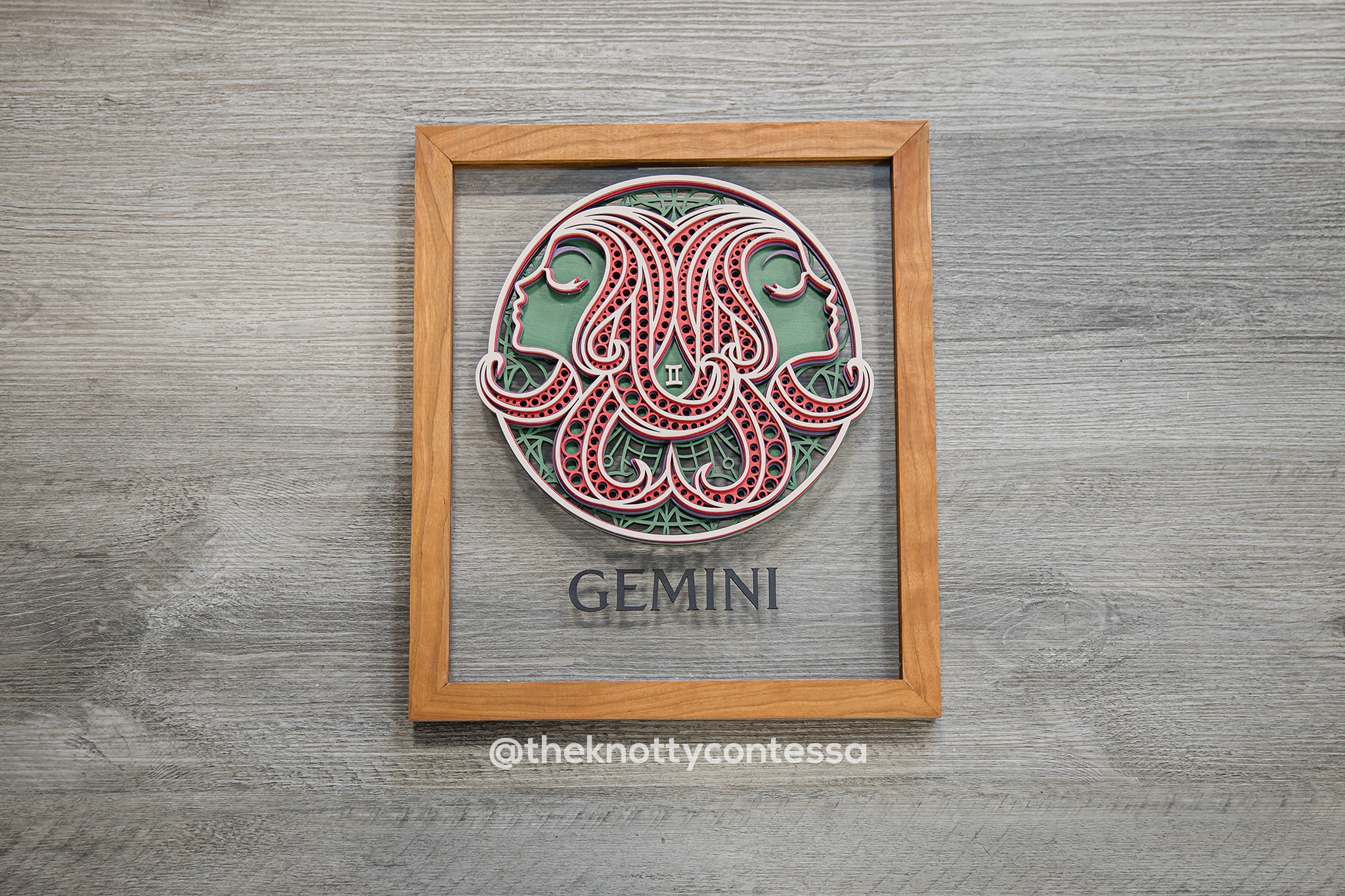 LAST CALL - The Constellation Collection - GEMINI (May 21–June 21) - Zodiac Mandala Astrological Sign