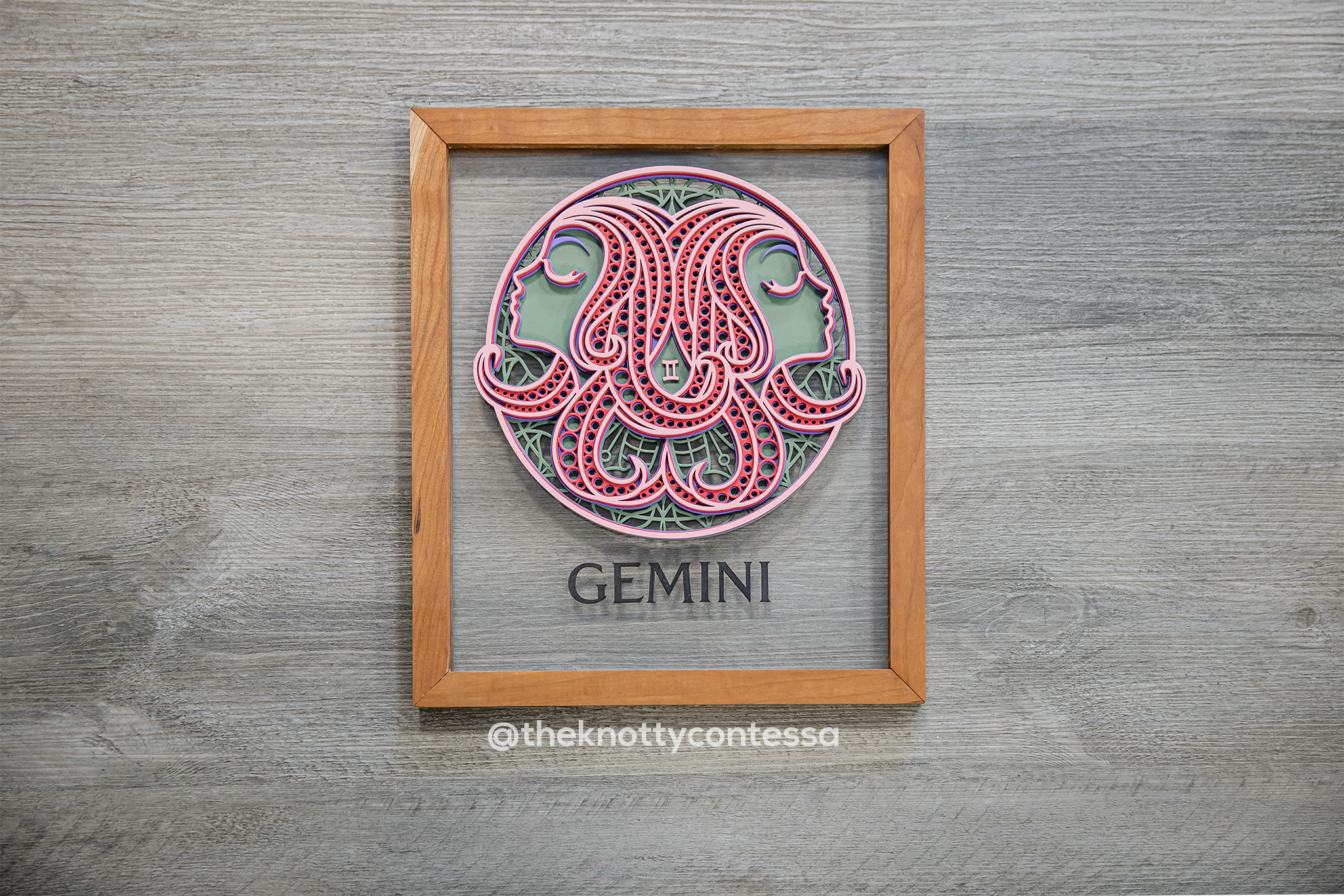 LAST CALL - The Constellation Collection - GEMINI (May 21–June 21) - Zodiac Mandala Astrological Sign 2