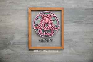 LAST CALL - The Constellation Collection - GEMINI (May 21–June 21) - Zodiac Mandala Astrological Sign 2