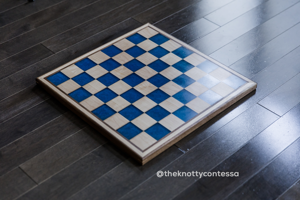 Custom International Master Chess / Checkers Board