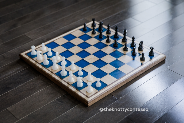 Custom International Master Chess / Checkers Board