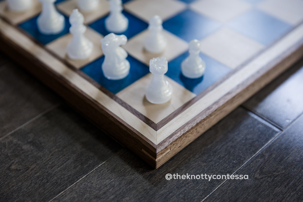 Custom International Master Chess / Checkers Board