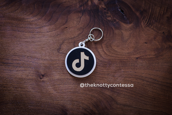 Key-Nect Smart Social Keychain with QR Code